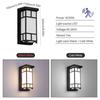 Wall Light Presence Sensor Lamp Waterproof AC85-265V Outdoor Lights LED Lights For Room Outdoor Garden Street Lamp Porch Balcony
