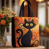 3D New Women's Cat Print Handbag Shoulder Bag Canvas Bag