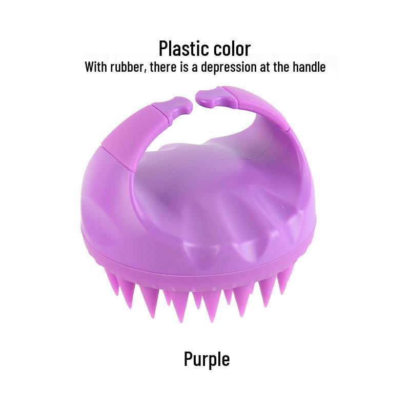 Portable Customized Massage Shampoo Brush for Bath & Head Scratching