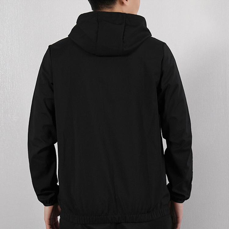 Adidas Classic 3-Stripes Sports Woven Jacket Men Jackets Black DW4600