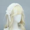 Lolita Lace Ribbon Bow Headband - Dark Lolita Sweet Style Hair Accessory for Comic Conventions