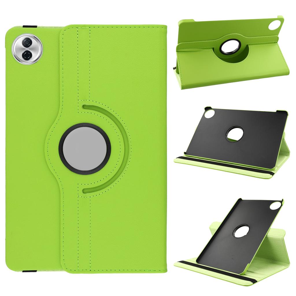 For Honor Pad 10 Case Rotating Stand PU Leather+PC Tablet Cover with Elastic Band