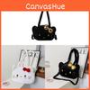 Plush Tote Bag With Zipper Closure For Daily Casual Wear