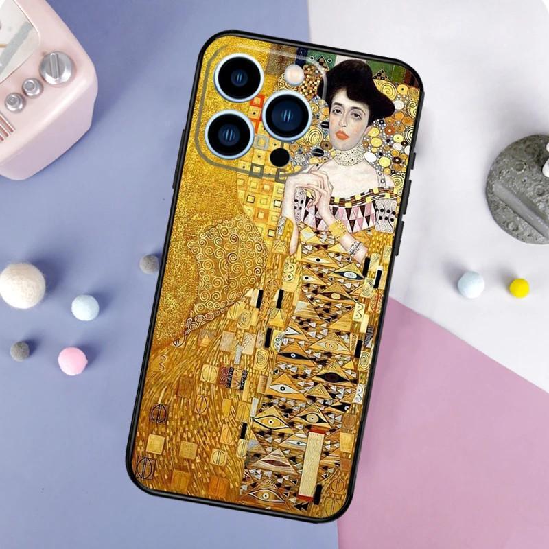 Чехол для мобильного телефона Apple IPhone15Plus Чехол для мобильного телефона с абстрактной картиной Густава Климта Отправил фотографию.
