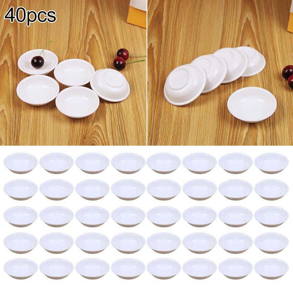 Spice Bowl Ound Bowl Vinegar Bowl 40pcs PP Plastic