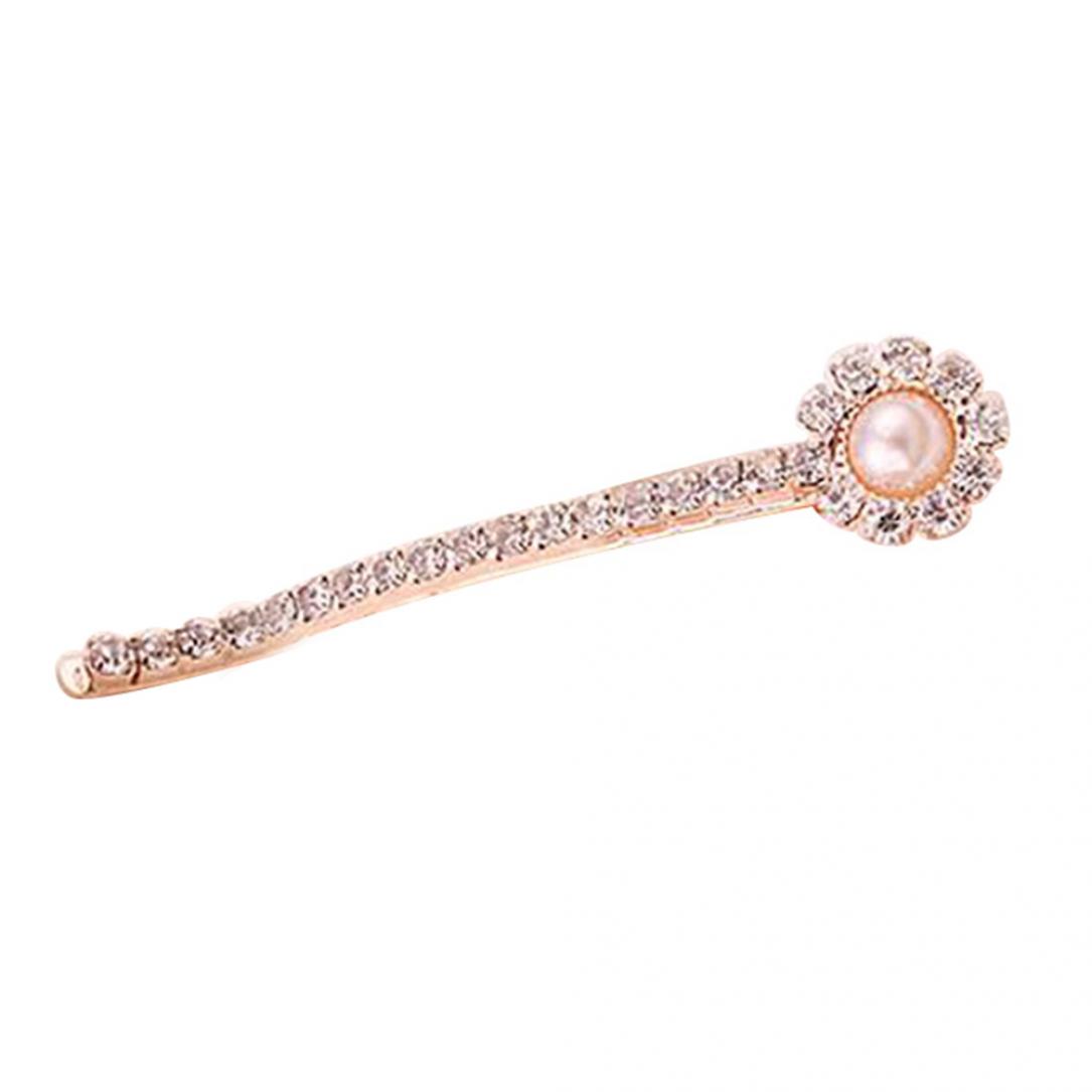 

1 шт. модная заколка для волос со стразами и подсолнухом для девочек, заколка для волос, ювелирные изделия, головные уборы