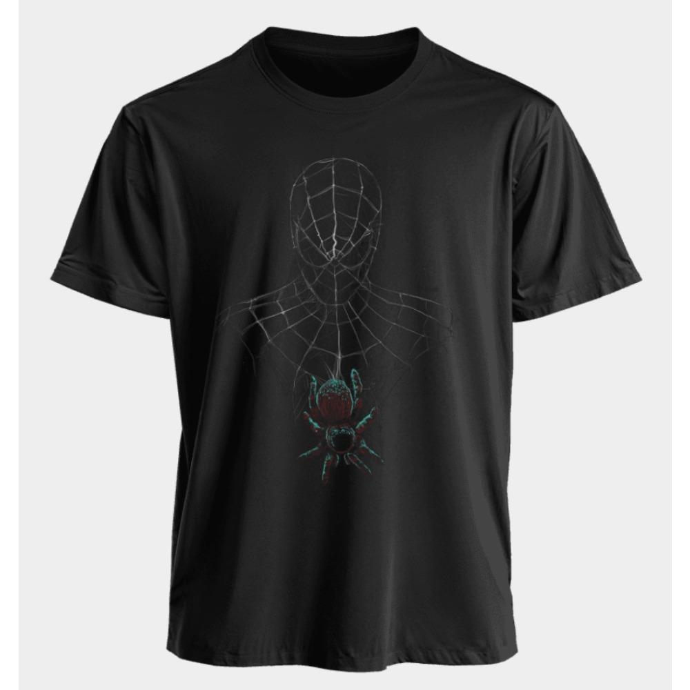 

Men s and Women s T-shirts Spider-Man Summer American Spring and Autumn Loose Punk Harajuku Fashion Niche Short Sleeves 4XL