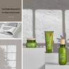 3D-Stereofotografie-Hintergrund mit Baumschatten und dynamischen Lichteffekten