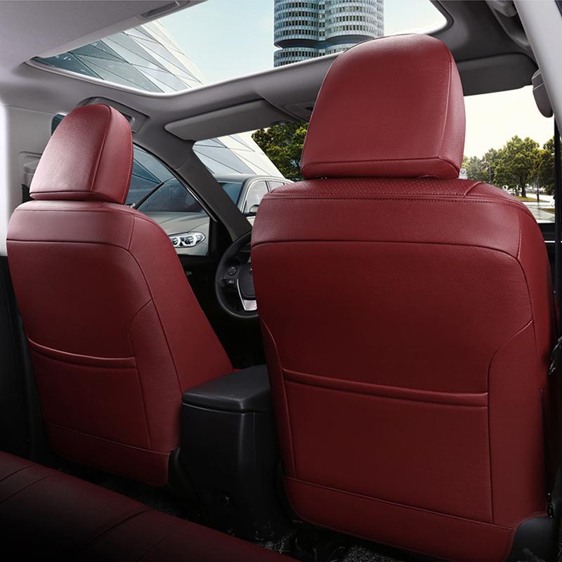Original Car 1: 1 Design Car Seat Covers For Toyota RAV4 2013-2018 Full Covered Cushion Car Seat Protective Cover Auto Parts