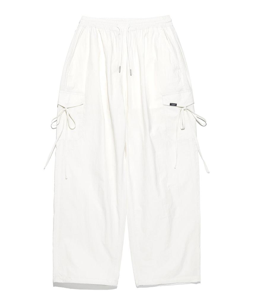 LEE Women'S Nylon Ribbon Cargo Pants Ivory
