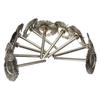 BHBL 10 Pcs Stainless Steel Wire Brushes Disc Brush Round Brush 25mm Diameter for