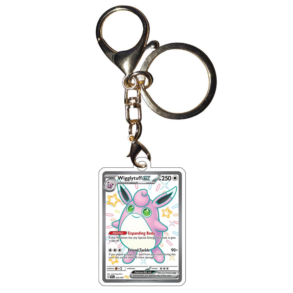 Pokemon Anime Mew Keychains Alakazam Pidgeot Forretress Gardevoir Toedscruel Noivern Diy Acrylic Action Figures Game Collection