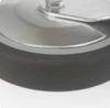Swivel wheel 125mm 100kg swivel With brake metal rubber trolley wheel