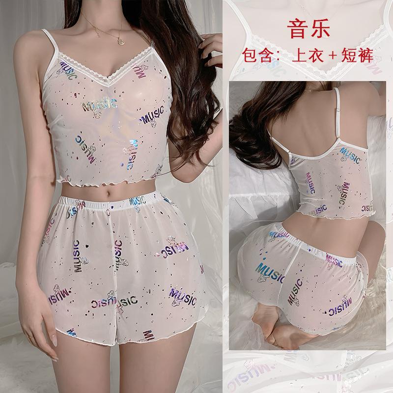 

Новая сетчатая пижама, женские сексуальные шорты с подвязками в милом сексуальном костюме L