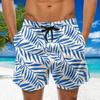 Fashion Men's Strapped Hawaiian Beach Fit Sport Casual Shorts Pants