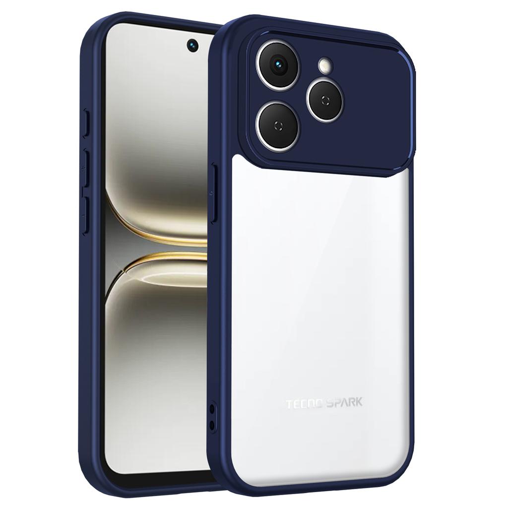 Для Tecno Spark 40 Чехол для Tecno Spark 40 Чехол для телефона Tecno Spark 40 Обложка для Tecno Spark 40 Бампер с воздушной подушкой Прозрачная Матовая Задняя крышка Жесткая