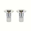Steel Stainless Bathroom Popup 2pcs Sink Plug With Hair Filterdrain Screen 304 Stainless Steel Suitable For 11129 Inch Sewers