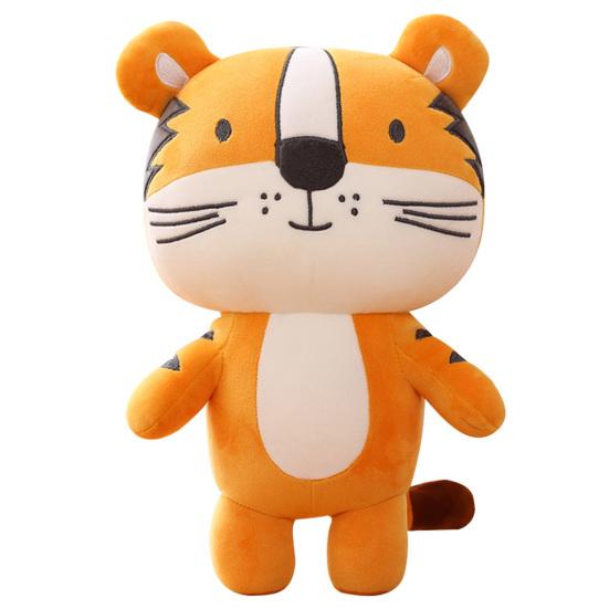 

Плюшевая кукла Очаровательная декоративная Пушистый тигр Мягкая игрушка Рождественский подарок S