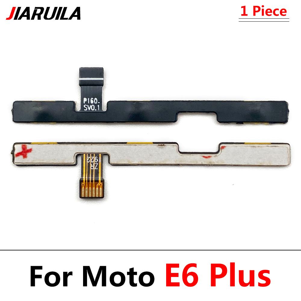 For Moto E11 E11 E11 E6s E7i E7 Power E6 Plus E11s E11I E7I Power ON OFF Mute Switch Control Key Volume Button Flex