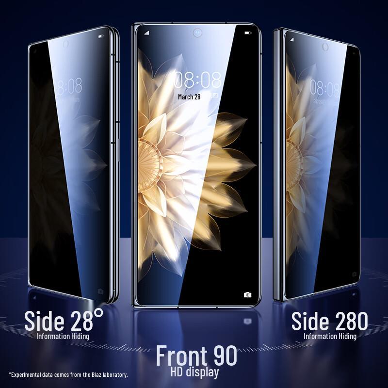 Protezione Schermo in Vetro Temperato Anti-Spionaggio per Honor Magic V2