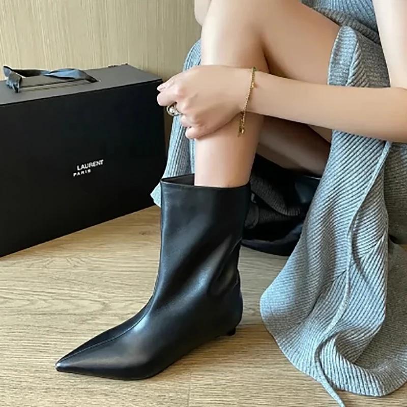 Dámské kotníkové boty designové Módní čtvercový nízký podpatek Taneční party plesové boty Dámské stručné nazouvací krátké kotníkové boty