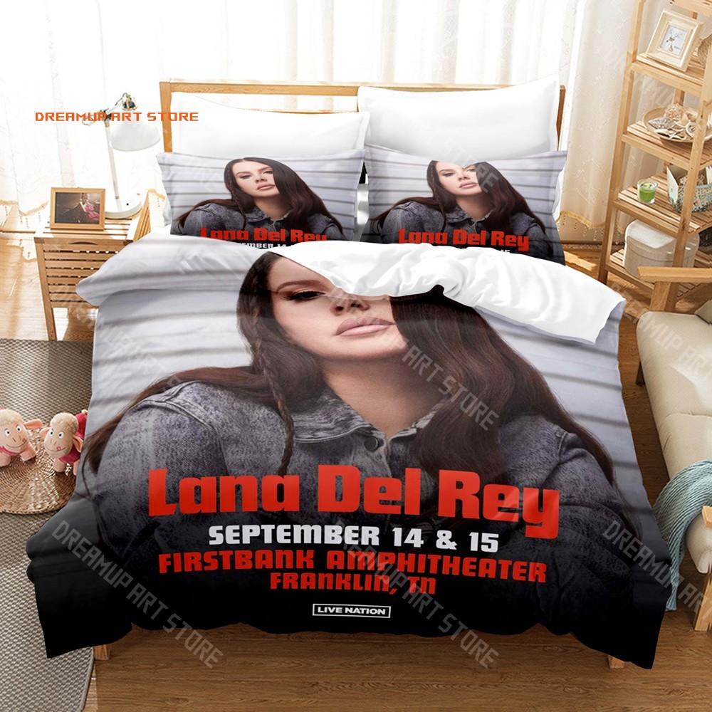 3D Print Lana Del Rey Bedding Set Single Twin Full Queen King Size Bed Set Adult Kid Bedroom Duvetcover Sets