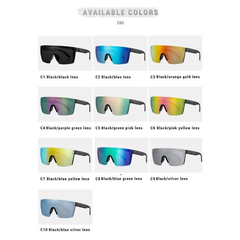 Men's and Women's Fashion Sports HW01 sunglassesUV400 Glasses Suitable for Outdoor Riding Fishing and Holiday Gifts: with Box