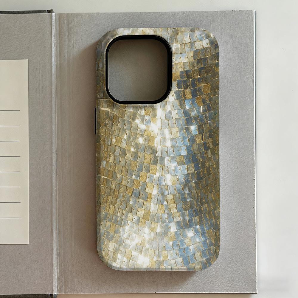 Luxury Y2K Retro Design Phone Case for iPhone 17 16e 16 15 14 13 12 11 X XS XR XSMAX 7 8 Air Pro Max Plus Luxury Double-layer