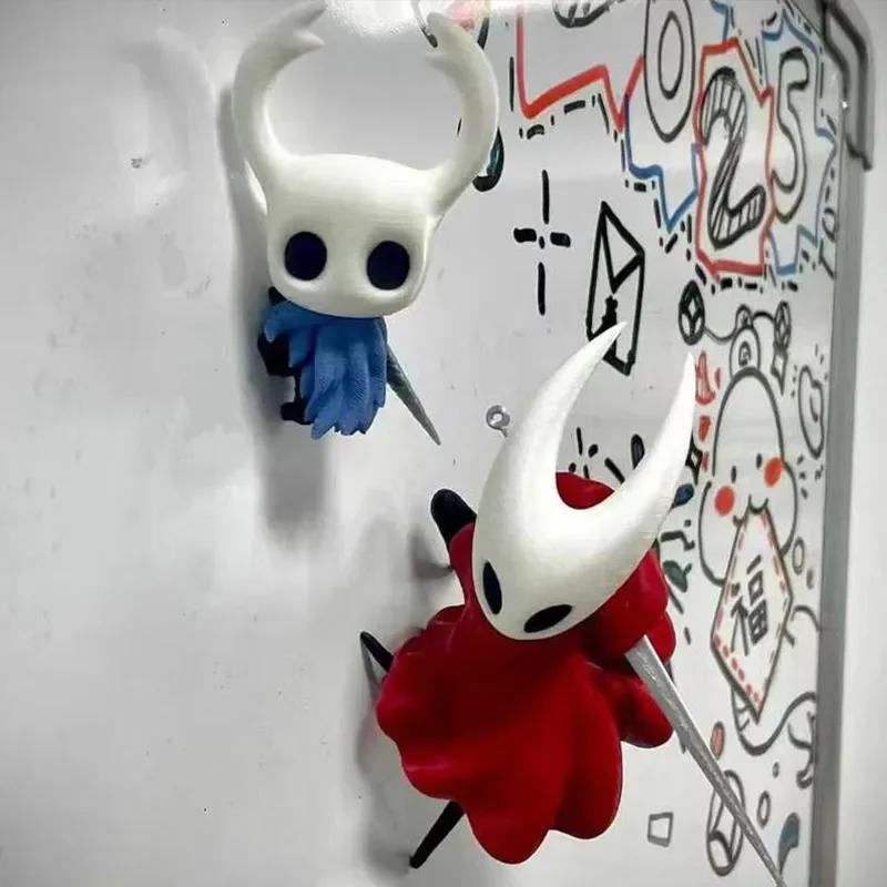 Hornet Knight Hollow Knight 3D Printed Fridge Magnet Cute Kitchen Decor Cartoon Refrigerator Sticker Gift Christmas Decorations