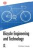 Kniha Bicycle Engineering and Technology