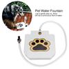 Dog Drinking Water Fountain Step On Water Dispenser System for Pet Dogs Feeder
