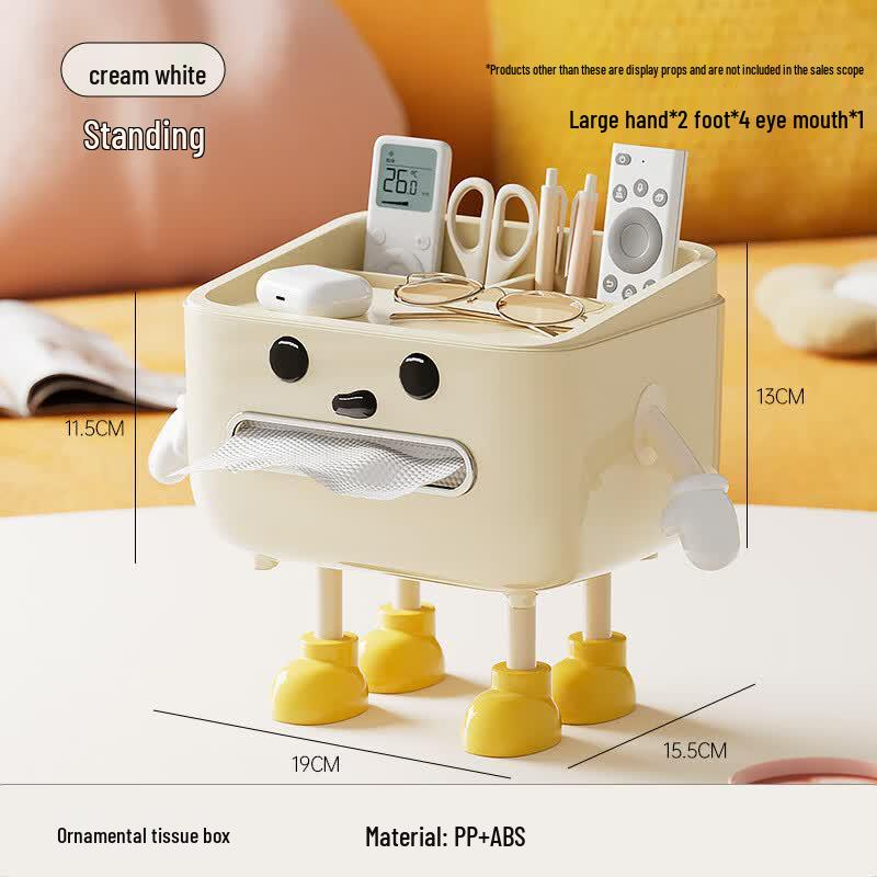Qingye Wooden Desktop DIY Tissue Box
