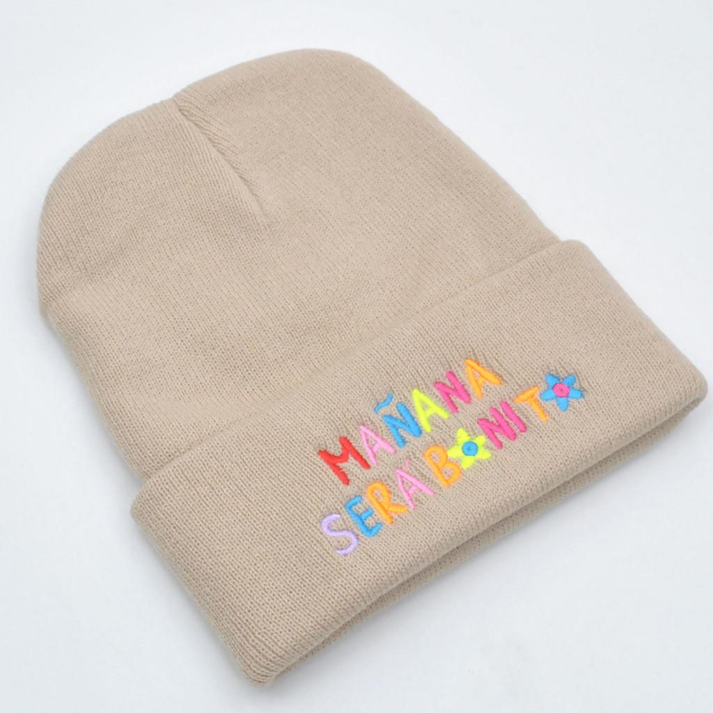 Alphabet Beanie Hat For Men Women Warm Thighs Winter Fashion Gift