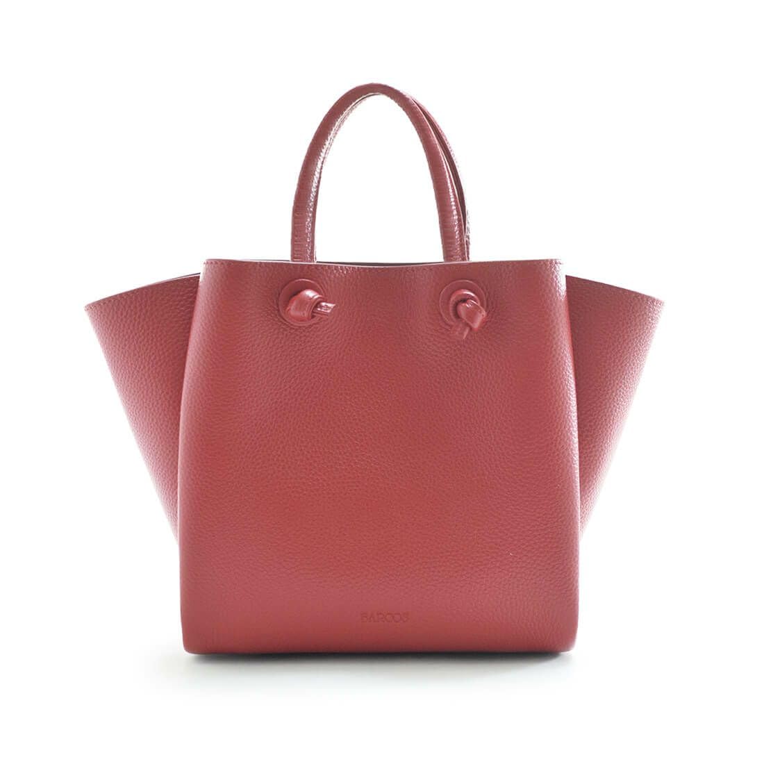 

Barcos Leather One Bordeaux 2-Way Handbag, Women s, Size,