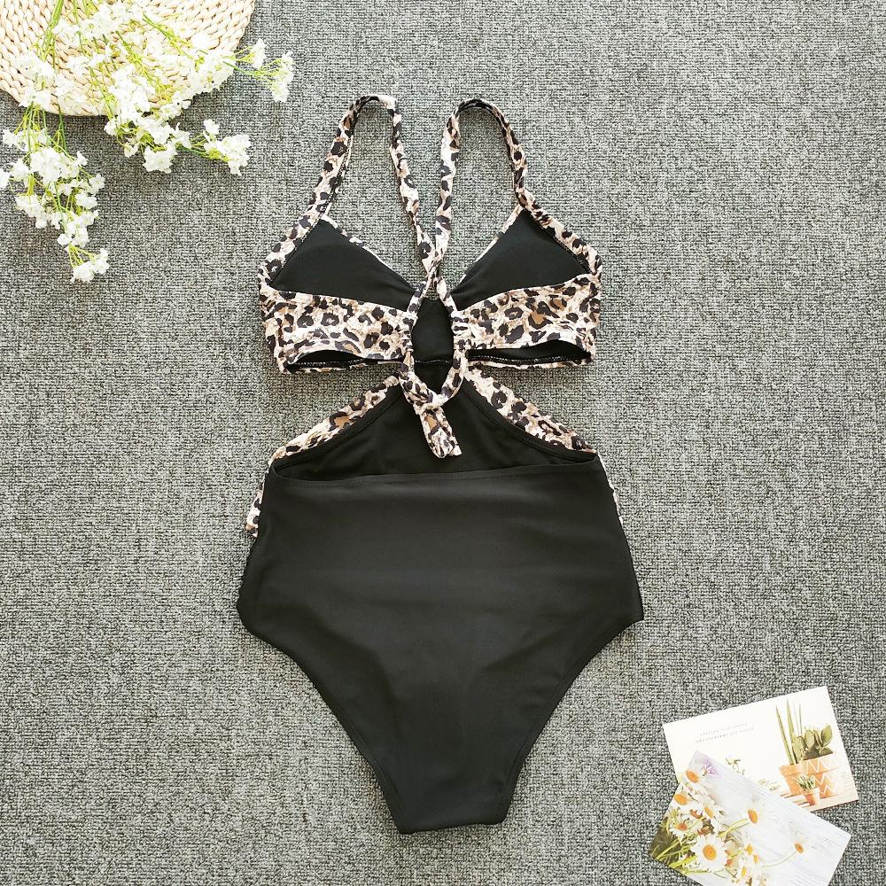Jednodílné plavky Tankini Halter Velké velikosti Brazil Beach Push-Up plavky Body s vysokým pasem Monokiny Bikiny