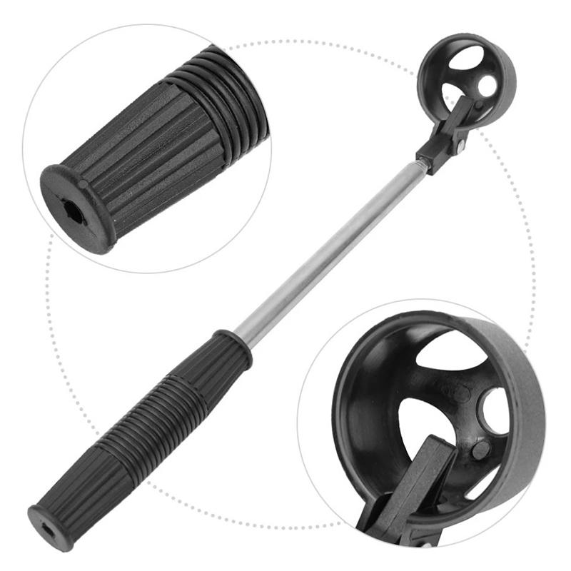 Selector de mingi de golf cu antenă retractabilă cu 8 secțiuni, lungime 204 cm