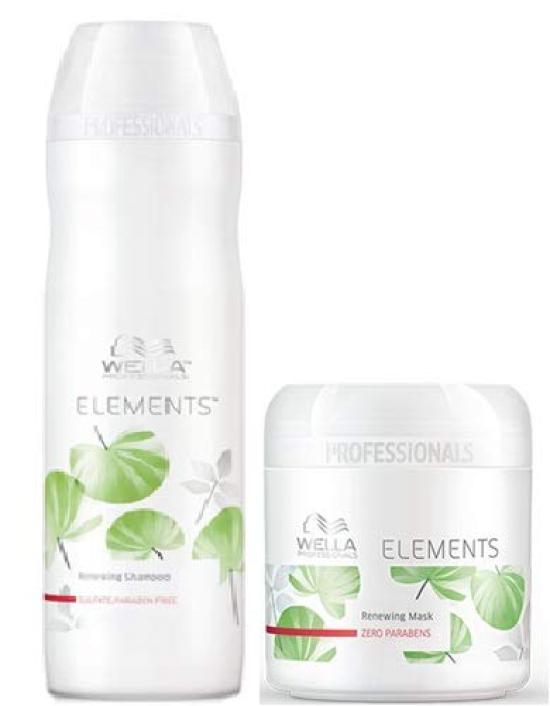 

WELLA ELEMENTS Shampoo 250ml & Mask 150ml Set WELLA ELEMENTS