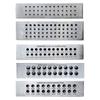 Jewelry Wire Drawplate Wire Shaping Tool Carbon Steel Wire Shaping Plate Jewelry Crafting Tool for Jewelry Making