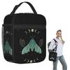 Luna en Mot Geïsoleerde Lunchtas voor Dames Kinderen Draagbare Voedseldozen Thermische Lunchbox Tote