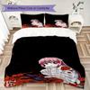 Elfen Lied Anime Pattern Bedding uilt Set uilt Cover Pillowcase Home Decoration Birthday Gift (1 * duvet cover + 2 * pillowcase  without core)41
