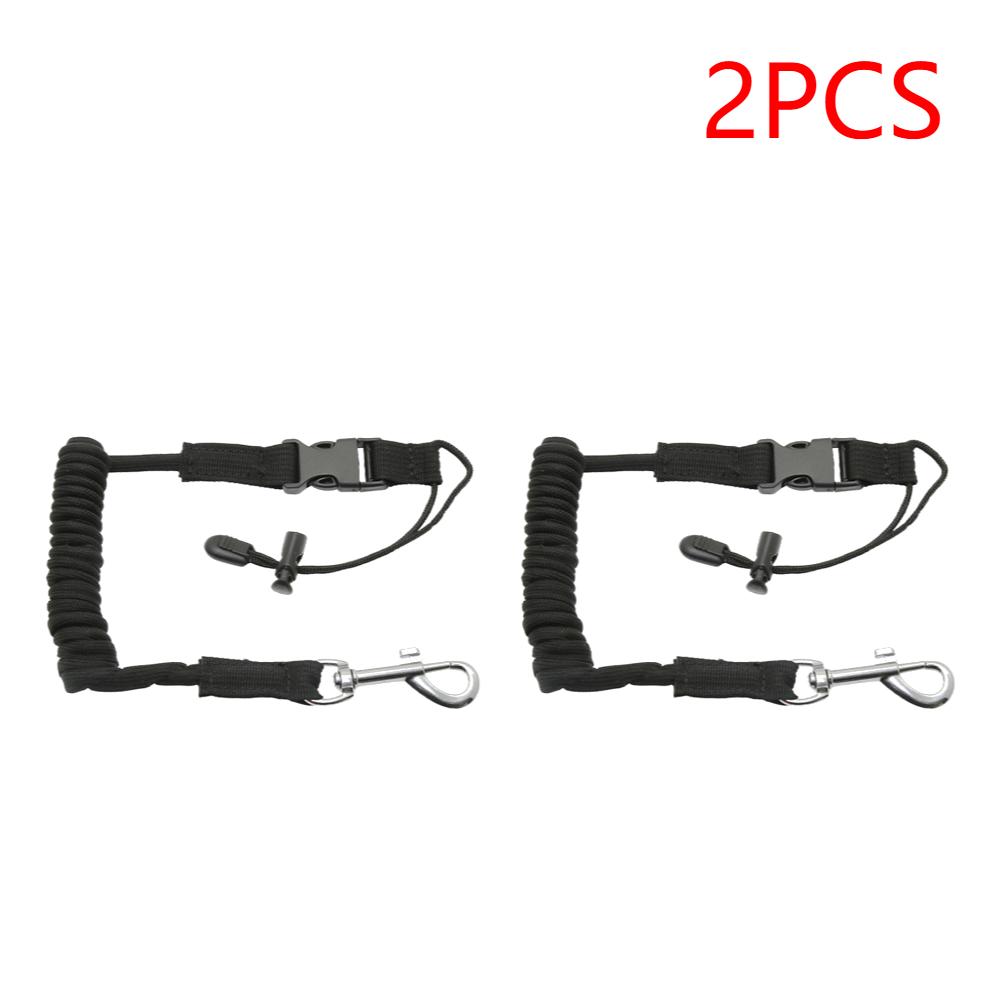 Smycz do wiosła kajakowego Linka zapobiegająca zgubieniu Regulowany uchwyt na wędkę zabezpieczający Linka Szybkie zwalnianie Surfing Spiralna linka do kajakarstwa kanadyjkowego