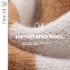 JIUMU (JIUMU) Pure Wool Scarf for Women, Autumn And Winter Ladies' Warm Neck Warmer, Christmas Birthday Gift for Women, Gift Box Set