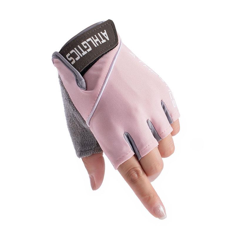 Fitness gloves half finger men's and women's thin wear-resistant non-slip breathable sports cycling cycling gloves