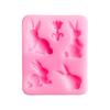 Rabbits Shape Silicone Moulds Animal Candle Molds Cake Molds Handmade Epoxy Resin Molds Plasters Molds for Candle Making
