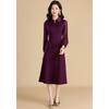 Ke Bei'er Women's Elegant Textured Two-Piece Dress Set