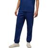 Y-3 Elastic Waist Mid-Rise Logo Cuffed Knit Joggers Men Bottoms Blue JM7865