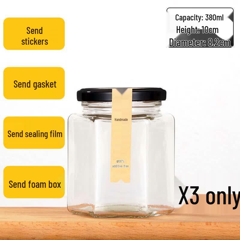 Sealed Glass Food Storage Jars