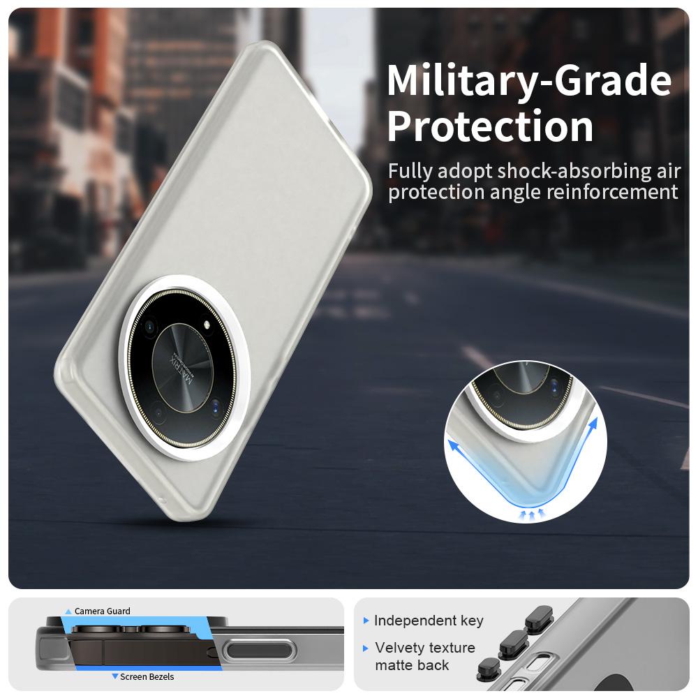 Frosted Case For Honor X9B Cover Honor X9 X9B Funda Coque Matte Translucent PC Candy Color Phone Bumper Honor X9B