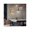 Sarcastic Metal Wall Art Sign Waterproof Vintage Kitchen Decor