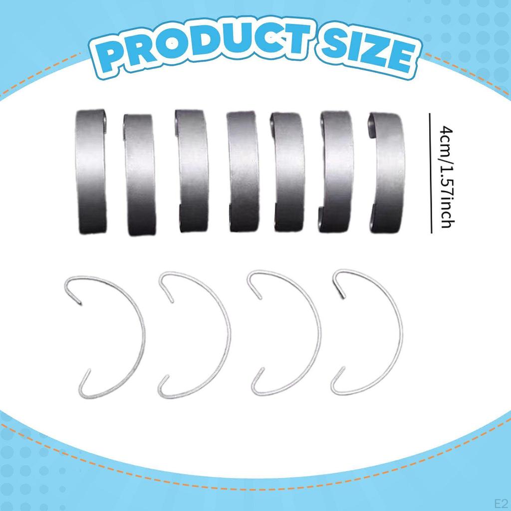 100 Pcs Chicken Cage Door Hooks, Steel Poultry Locks, Durable Fixing Brackets, Accessories